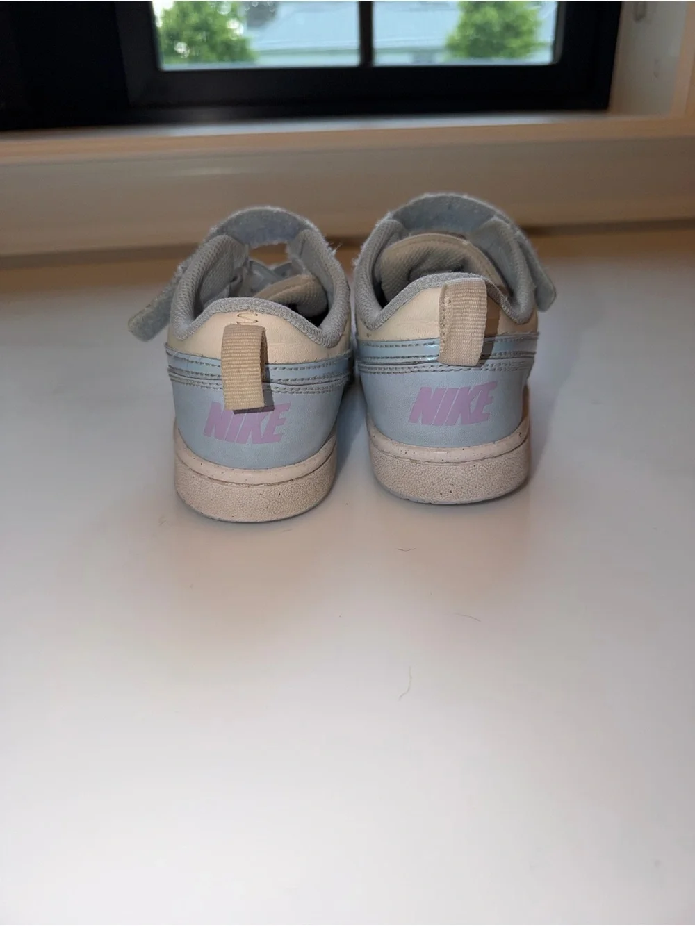 KIDS' NIKE LITTLE KID COURT BOROUGH LOW RECRAFT SNEAKERS